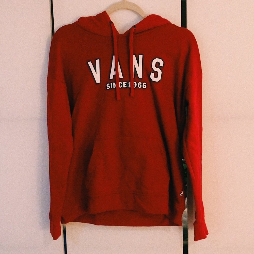 Red Vans Hoodie